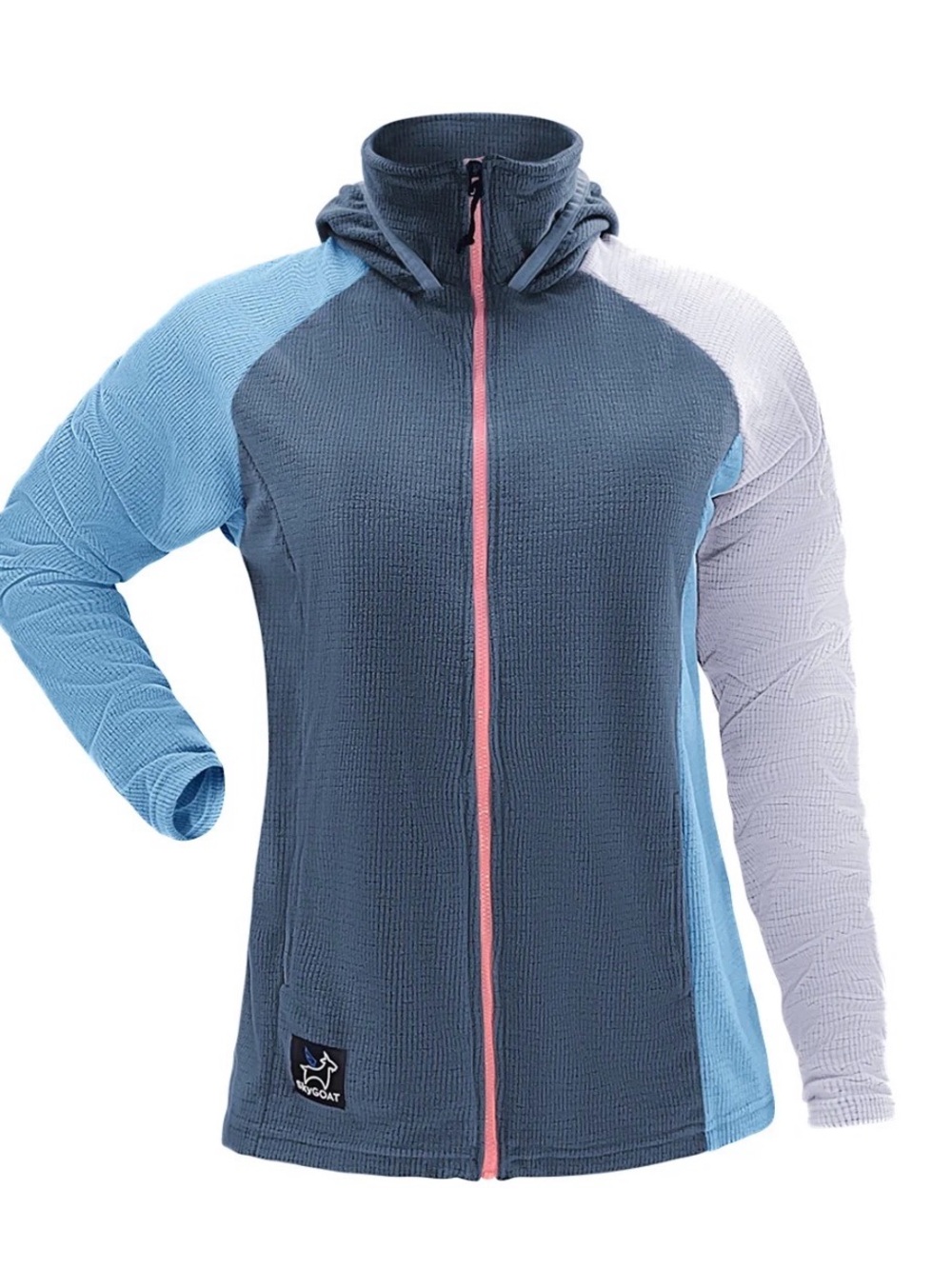 SkyGOAT CAMP Hooded Microgrid Fleece Jacket | Size S 🏔️ - Picture 12 of 14